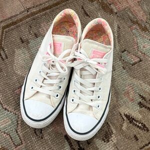 Converse Chuck Taylor All-Star Madison Low Top in White/Pink Glow/Sunset Glow